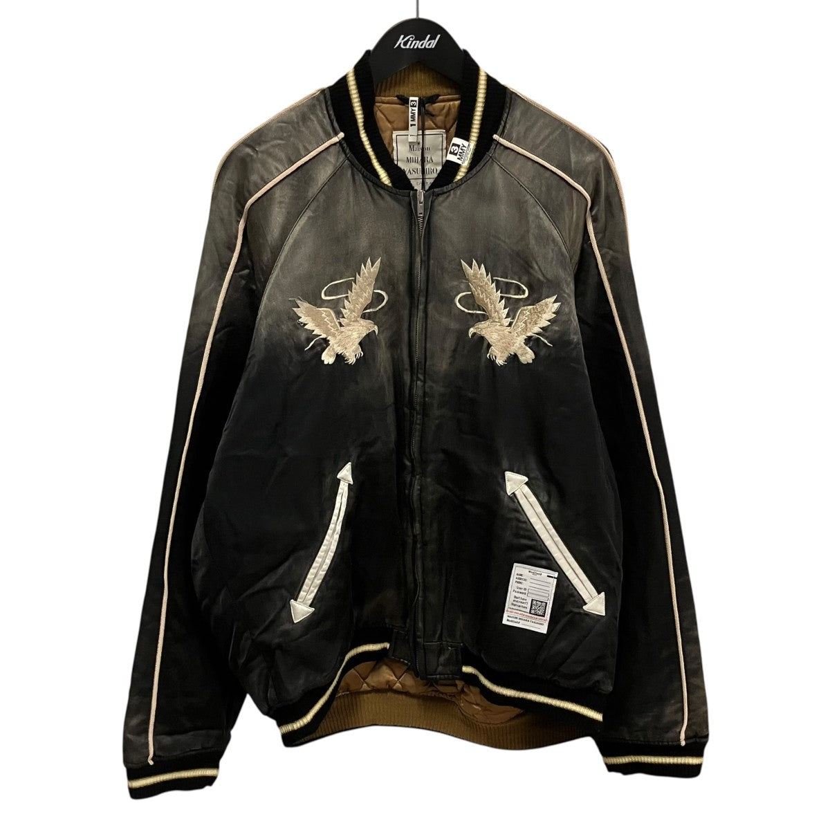 Maison MIHARA YASUHIRO 25AWSOUVENIR JACKETスカジャンJ14BL141-0 古着・中古-1枚目のアイテム画像