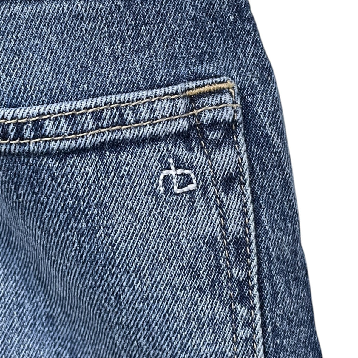 ワイドシルエットカットオフデニムパンツ Andi Wide Leg Jean アンディ ワイド レッグ ジーン WDD24F2914B7WA