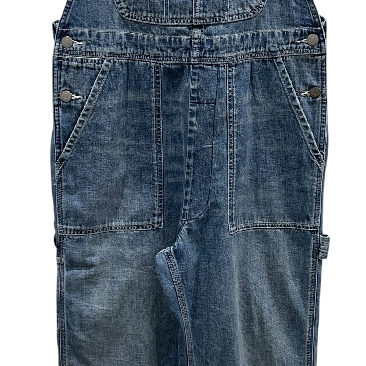 ダメージ加工デニムオーバーオール Relaxed Overall リラックスオーバーオール DSW1500-D247A