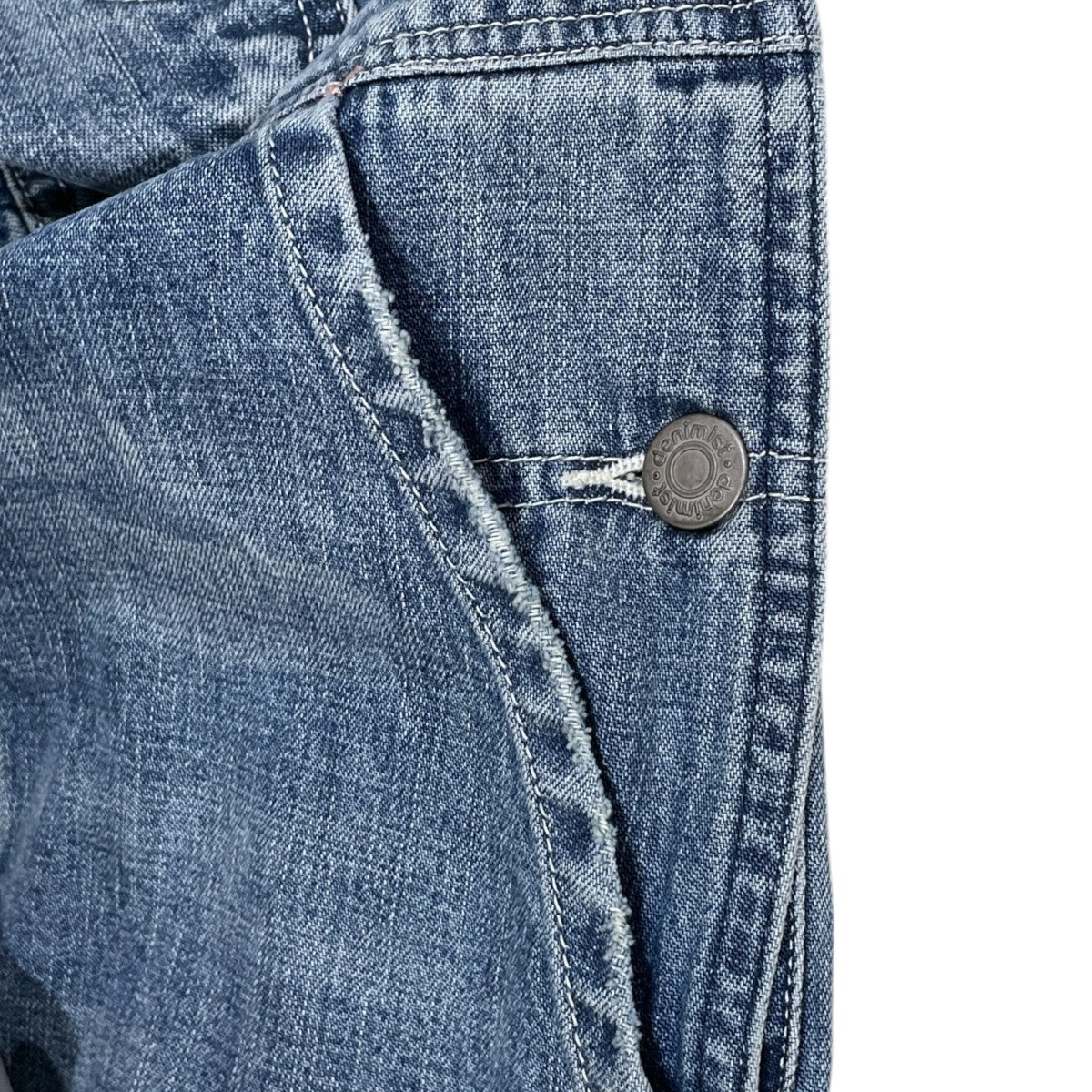 ダメージ加工デニムオーバーオール Relaxed Overall リラックスオーバーオール DSW1500-D247A