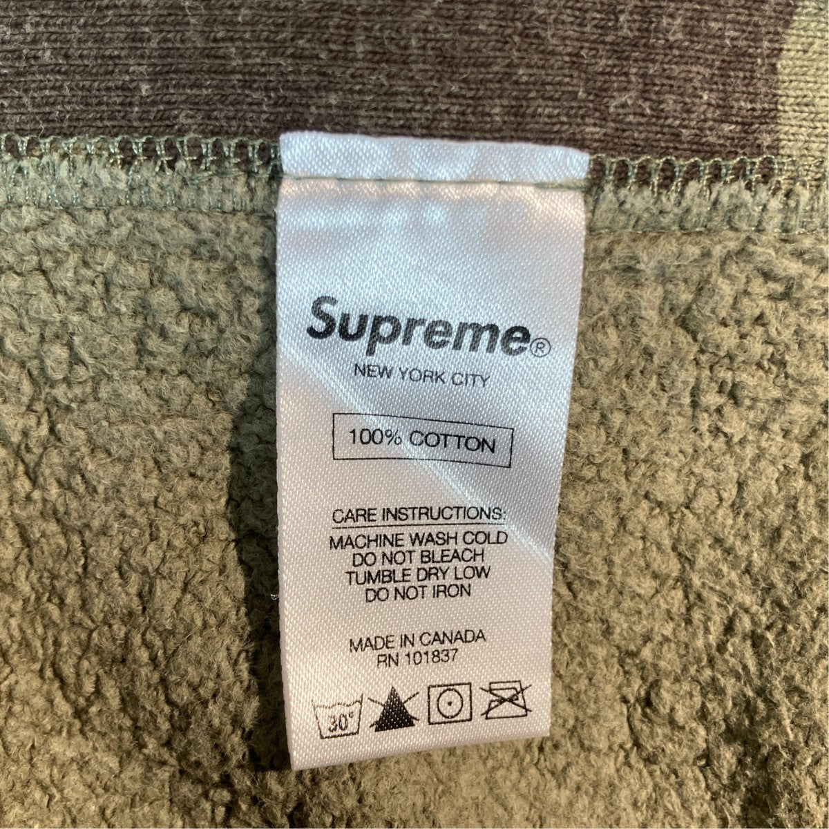 Box Logo Crew Neck camoトレーナー