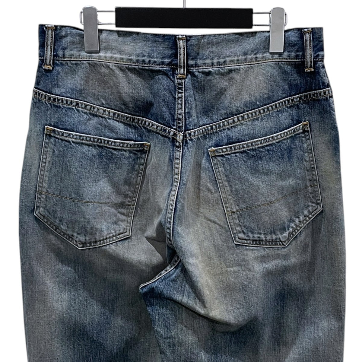 25SS 加工デニムパンツ TAPERED 5P DENIM PANTS テーパード5ポケットデニムパン ANC-PT75