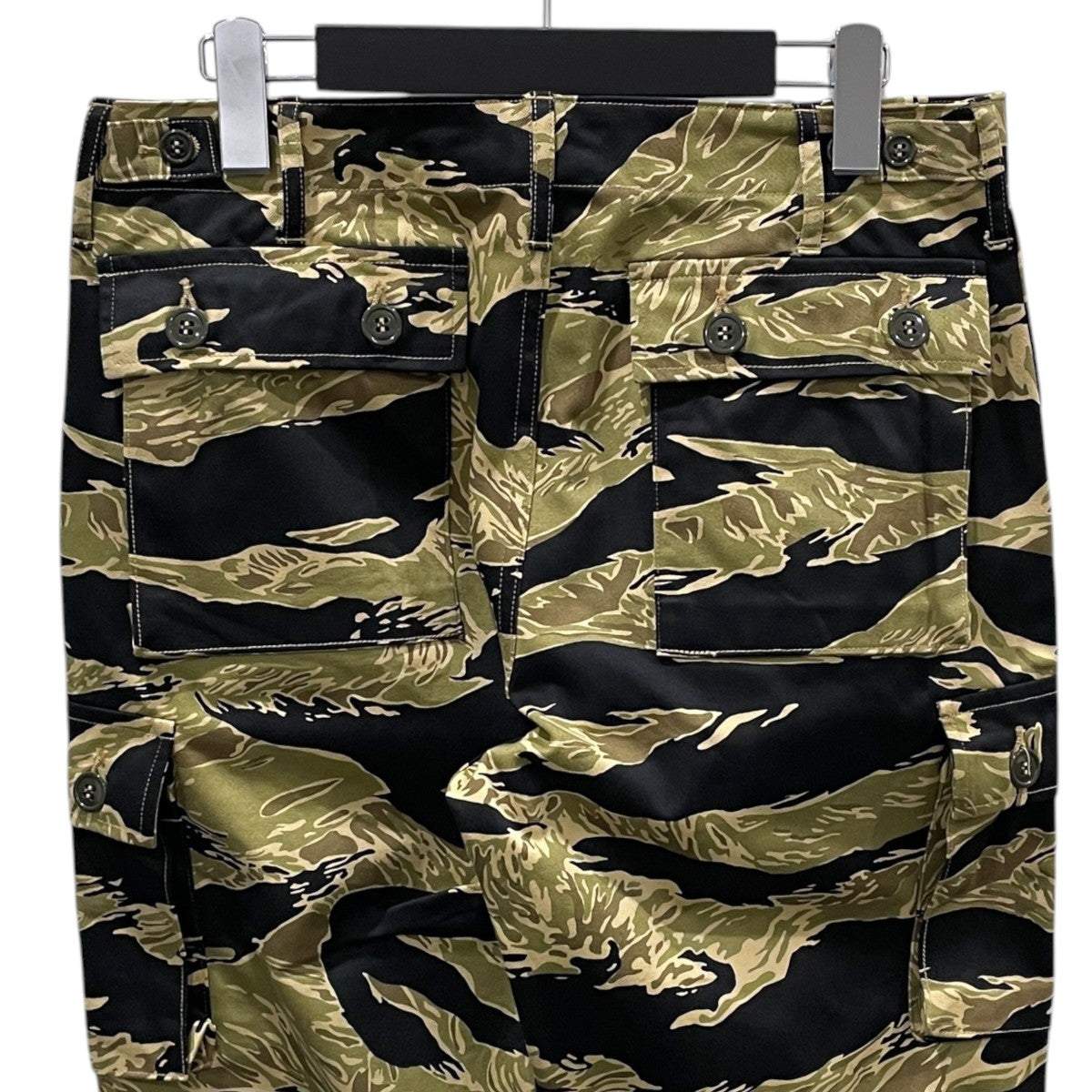 24AW カモフラ柄パンツ GOLD TIGER STRIPE TROUSERS SHORT LENGTH ゴールド タイガー ストライプ トラウザーズ ショートレングス BR42502