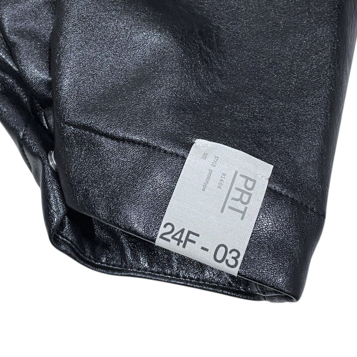 N．HOOLYWOOD×AMERI 24AW フェイクレザージャケット FAKE LEATHER JACKET 0224206611090 古着・中古-5枚目のアイテム画像