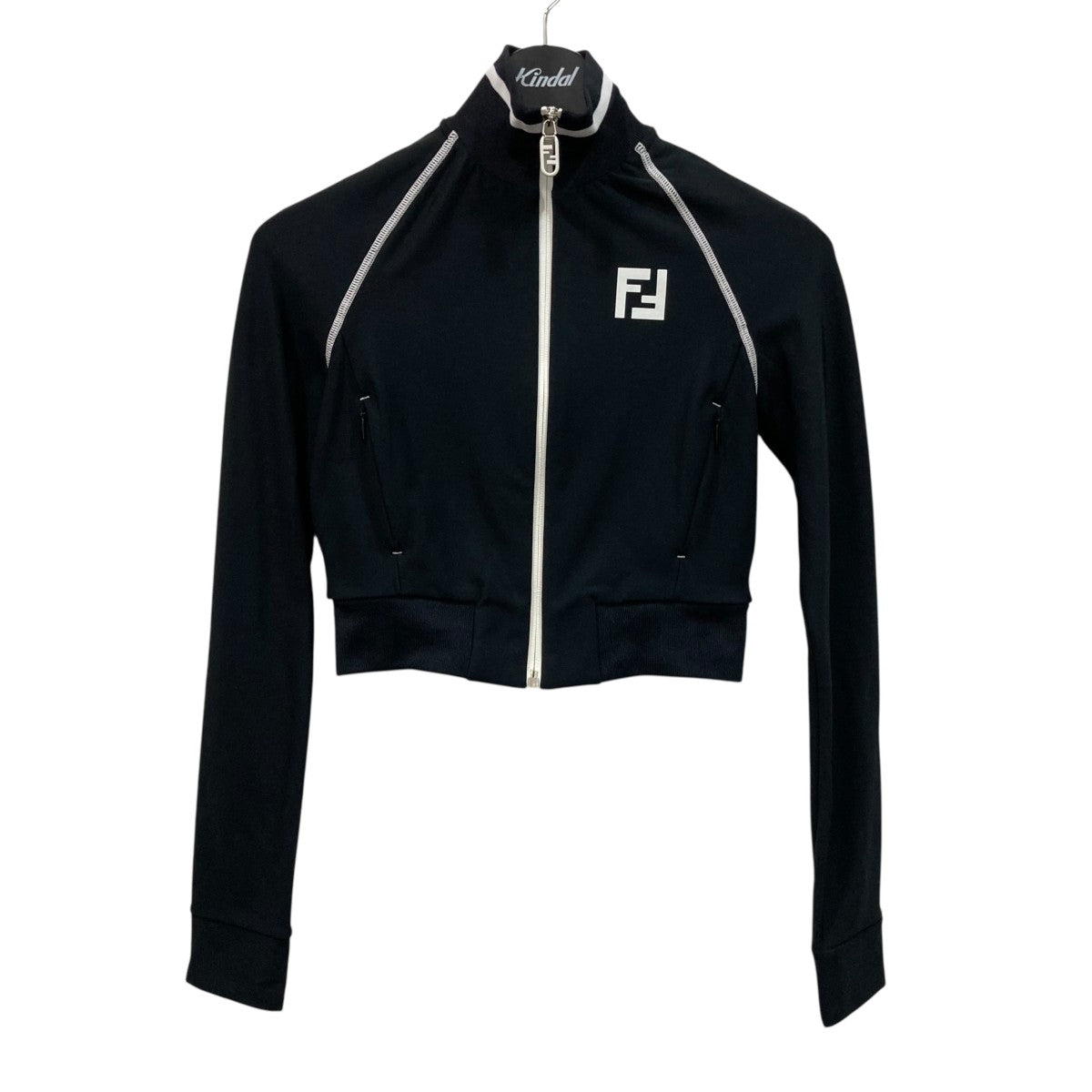 FENDI クロップドトラックジャケットFAF319 古着・中古-1枚目のアイテム画像