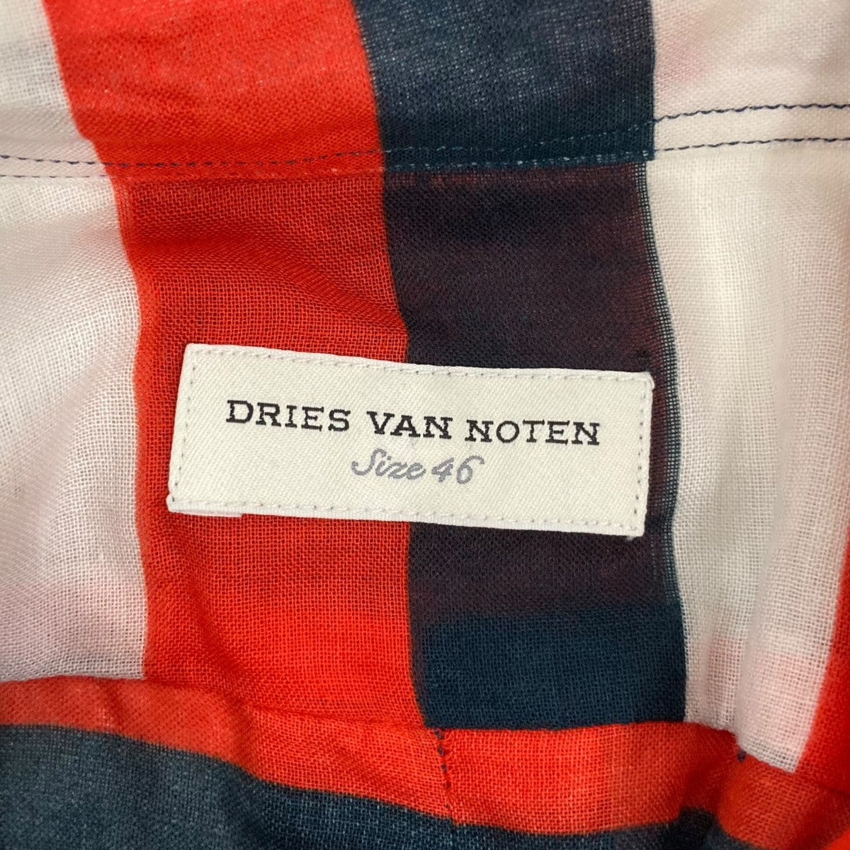DRIES VAN NOTEN 半袖シャツ 古着・中古-7枚目のアイテム画像