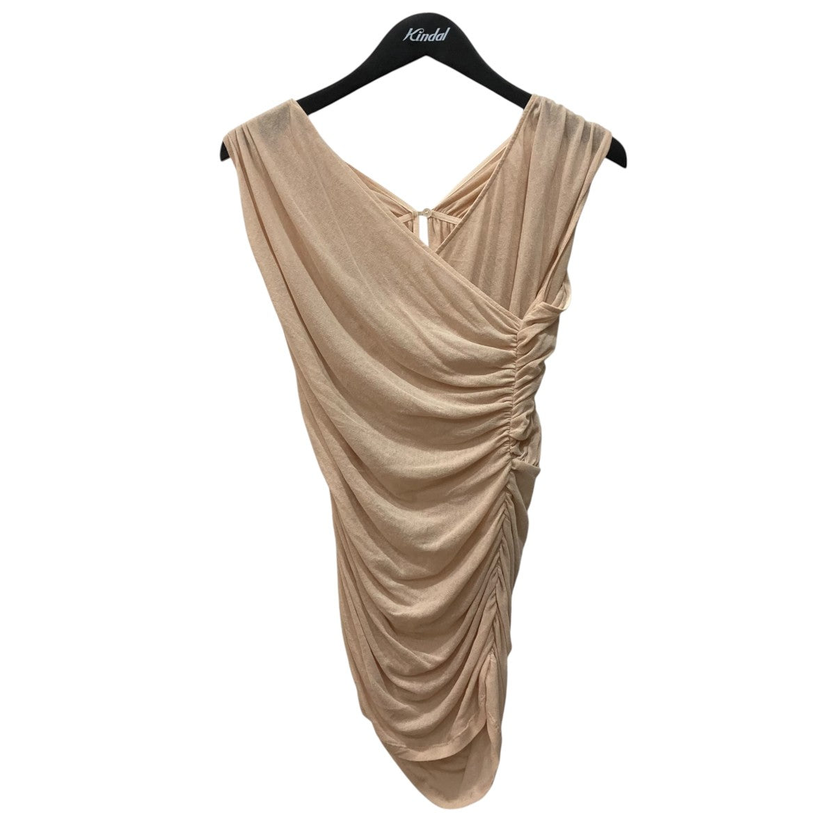 SHEER GATHERED SLEEVELESS TOPノースリーブトップスFTC2620407