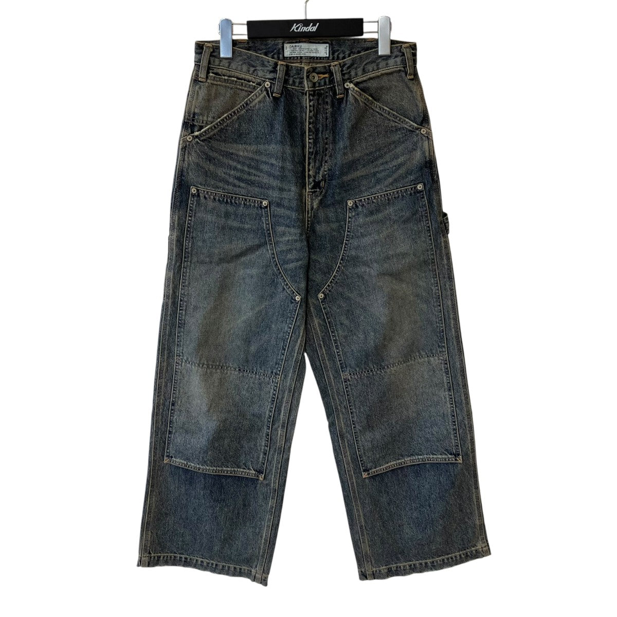 DAIRIKU Vintage Washed Painter Denim Wide Pantsデニムパンツ25AW D15 古着・中古-1枚目のアイテム画像