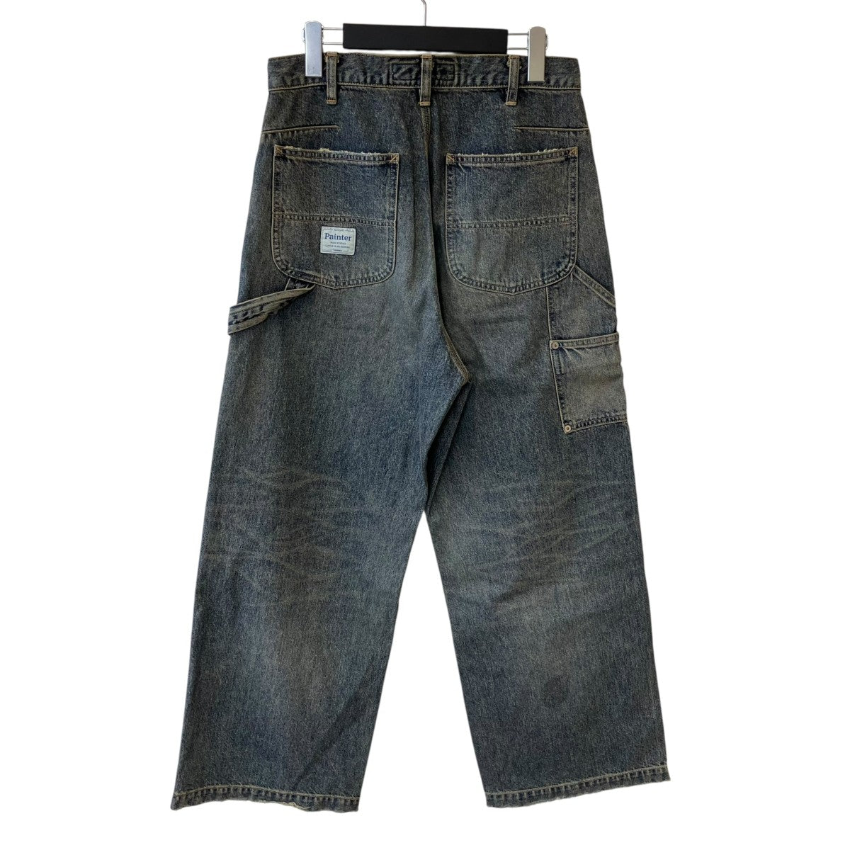 DAIRIKU Vintage Washed Painter Denim Wide Pantsデニムパンツ25AW D15 古着・中古-2枚目のアイテム画像