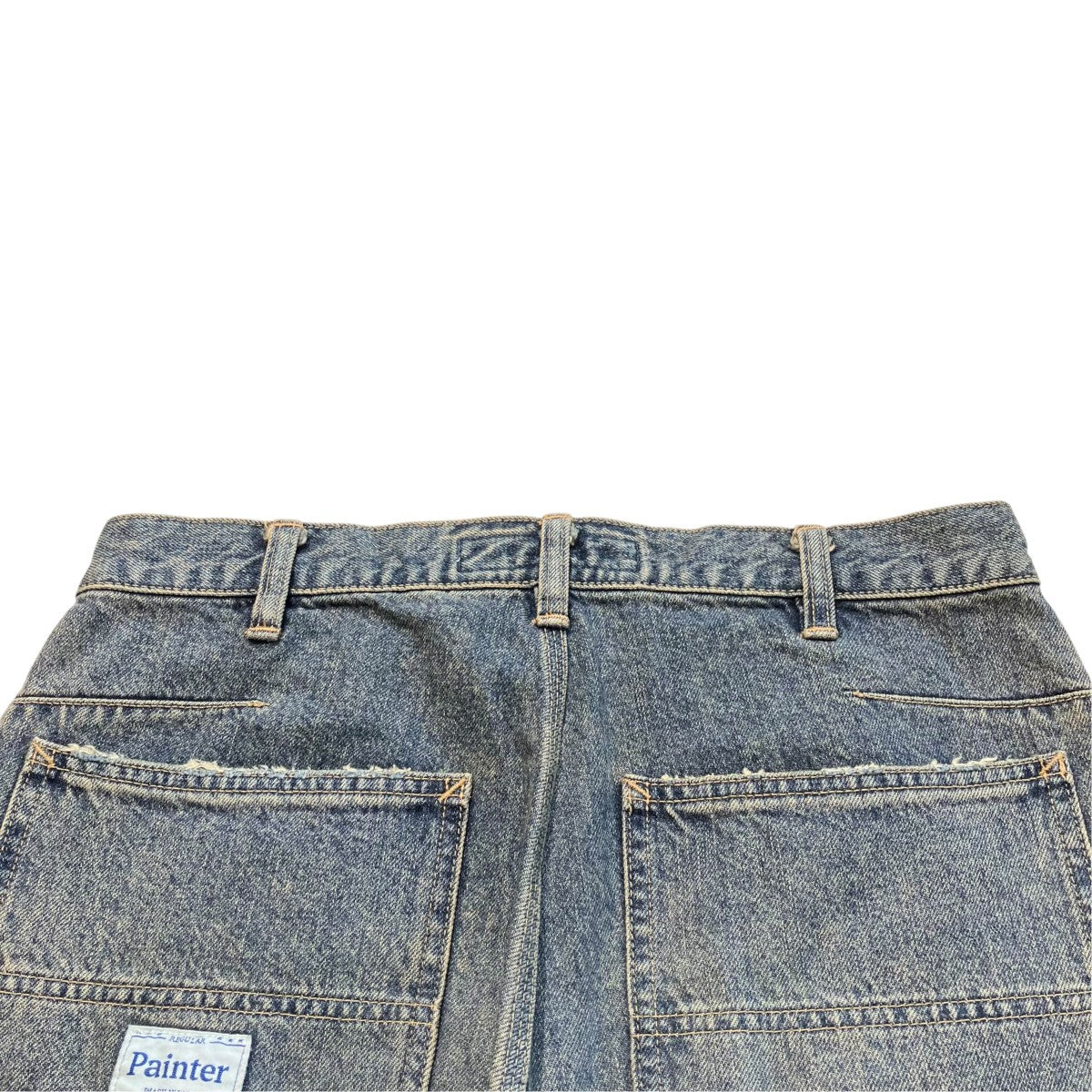 DAIRIKU Vintage Washed Painter Denim Wide Pantsデニムパンツ25AW D15 古着・中古-4枚目のアイテム画像