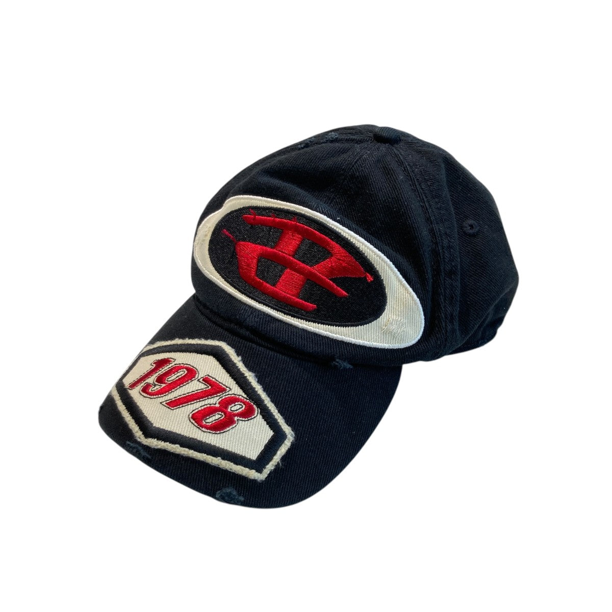 C-BRAFF Baseball cap with embroidered patchesキャップA15103