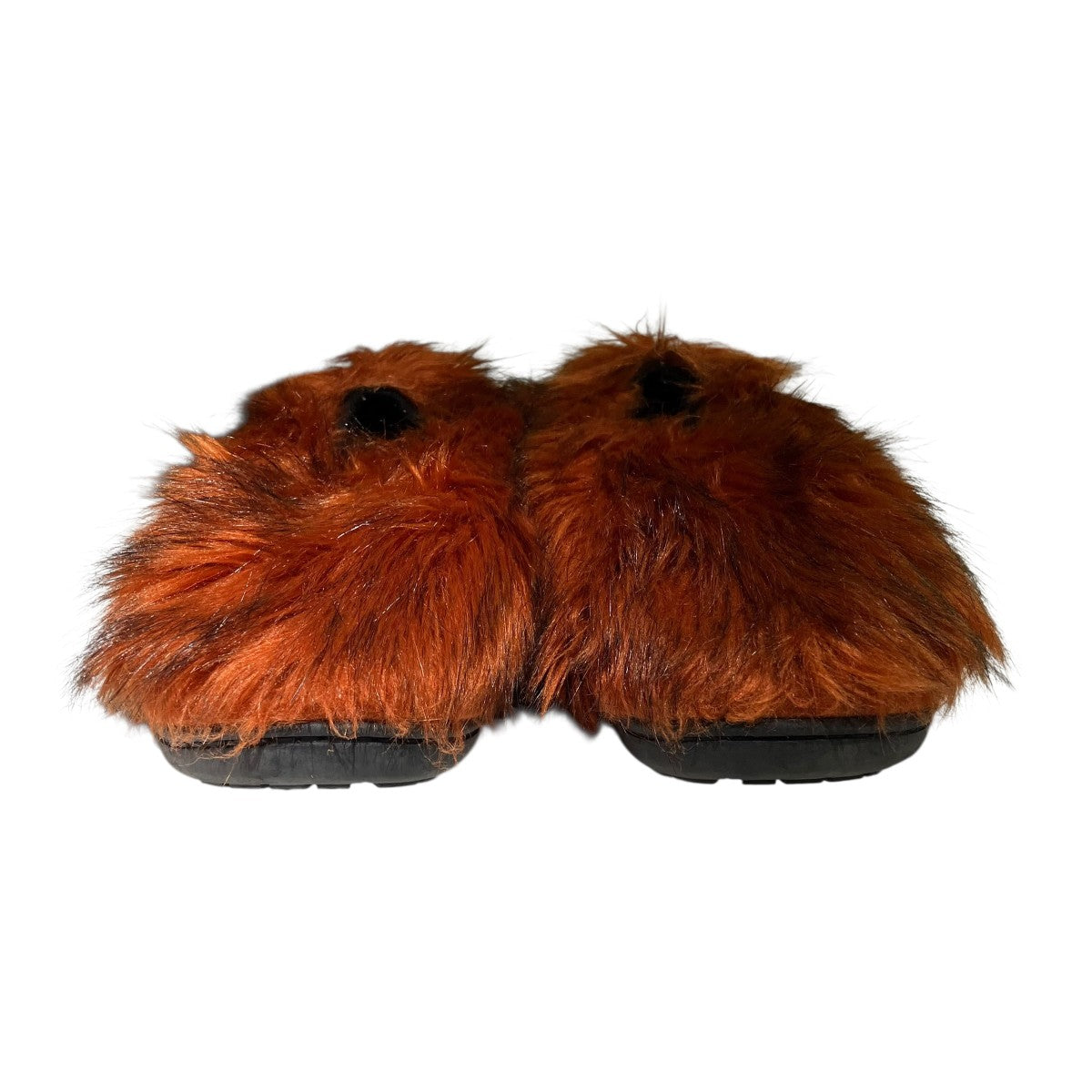 AFB FUR MULE   ORANGEミュール