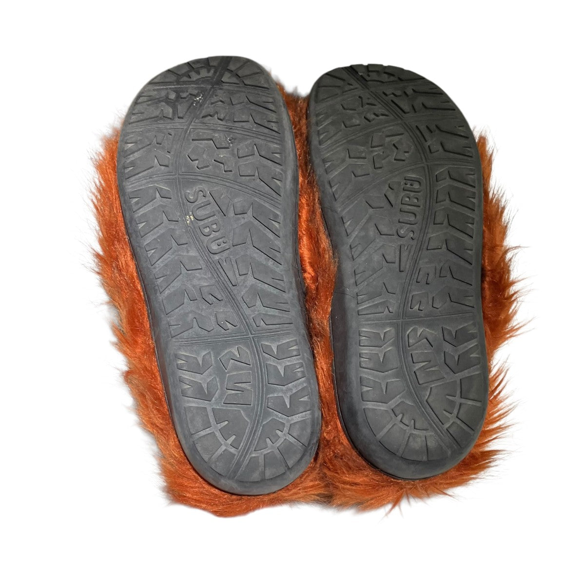 AFB FUR MULE   ORANGEミュール