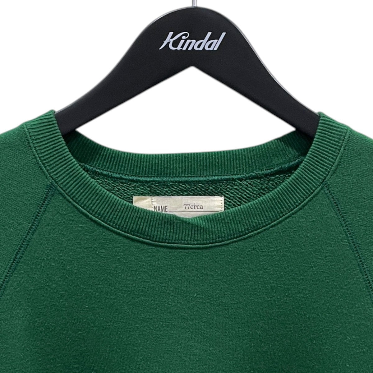 22AW スウェットトレーナー wide raglan sleeve sweat top ワイドラグランスリーブスウェットトップ