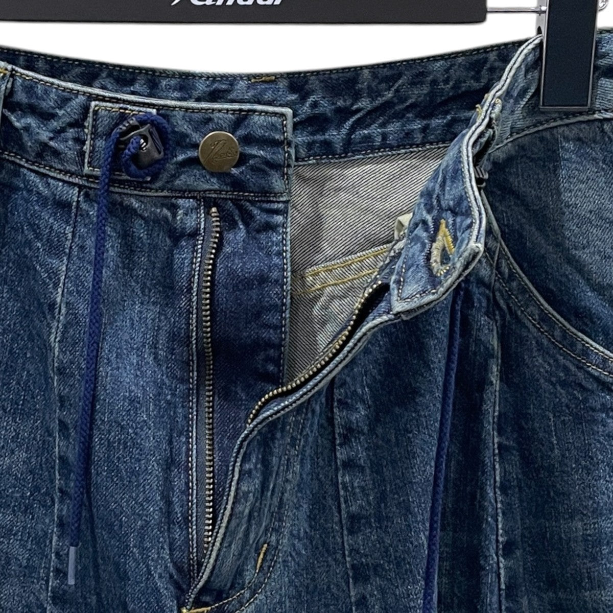 ワイドデニムパンツ H．D． Jean - 12oz Denim ヒザデル ジーン - 12オンスデニム SX201