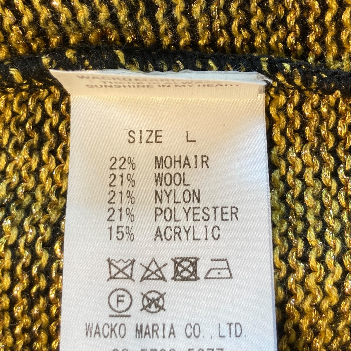 GLITTER MOHAIR KNIT CARDIGANカーディガン24FW-WMK-KN18