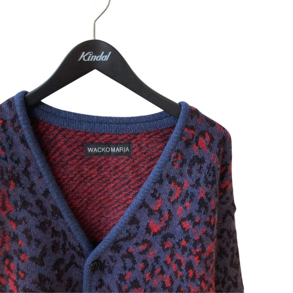 WACKO MARIA(ワコマリア) LEOPARD MOHAIR CARDIGANカーディガン