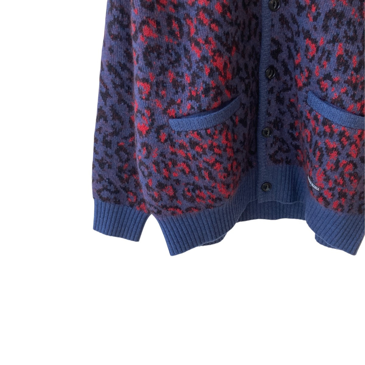 LEOPARD MOHAIR CARDIGANカーディガン