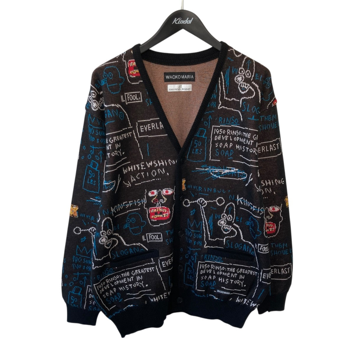 WACKO MARIA(ワコマリア) 26SSJEAN-MICHEL BASQUIAT CARDIGAN ( TYPE-1