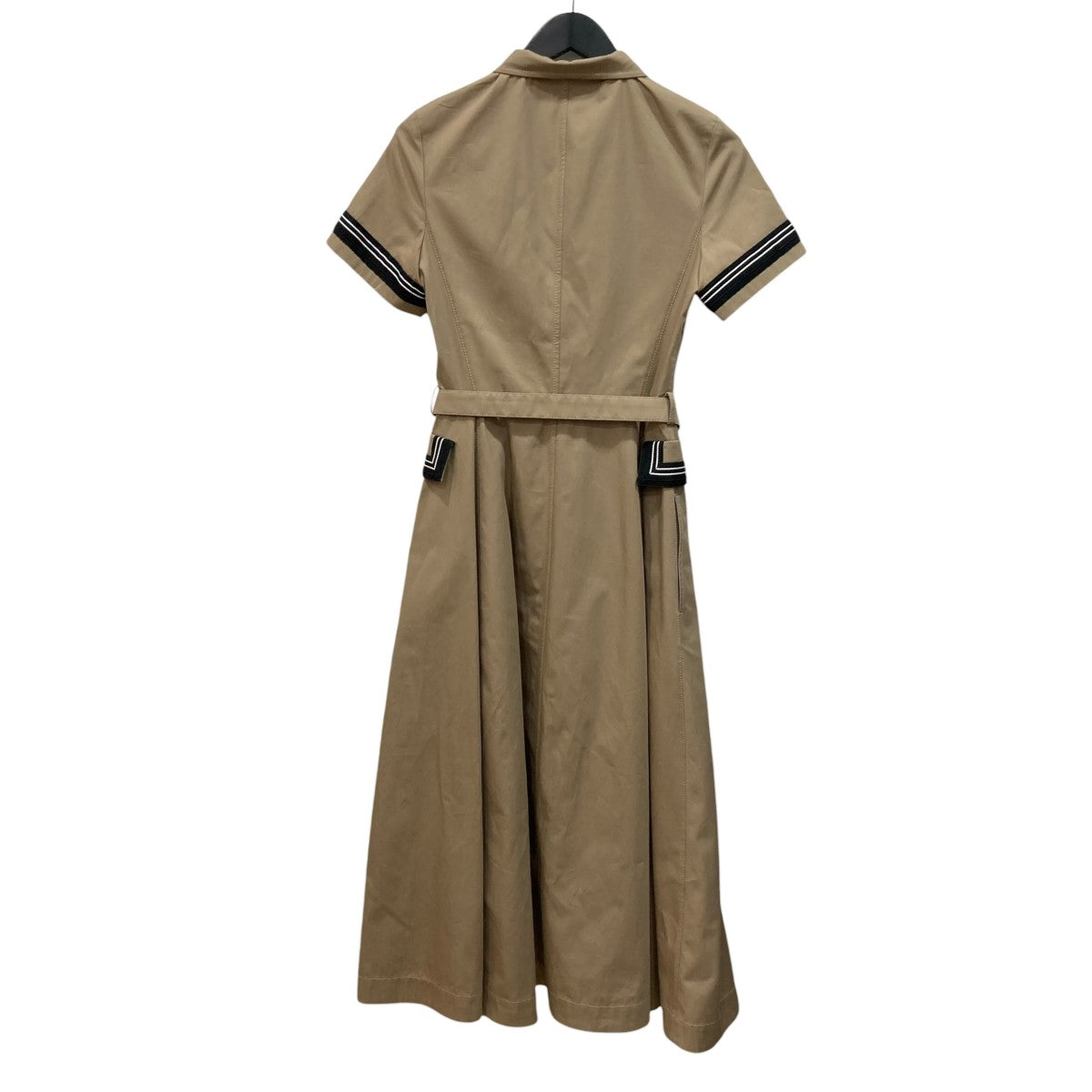 26SSMid-Length Flared Shirtdress半袖ワンピース617R33A3332
