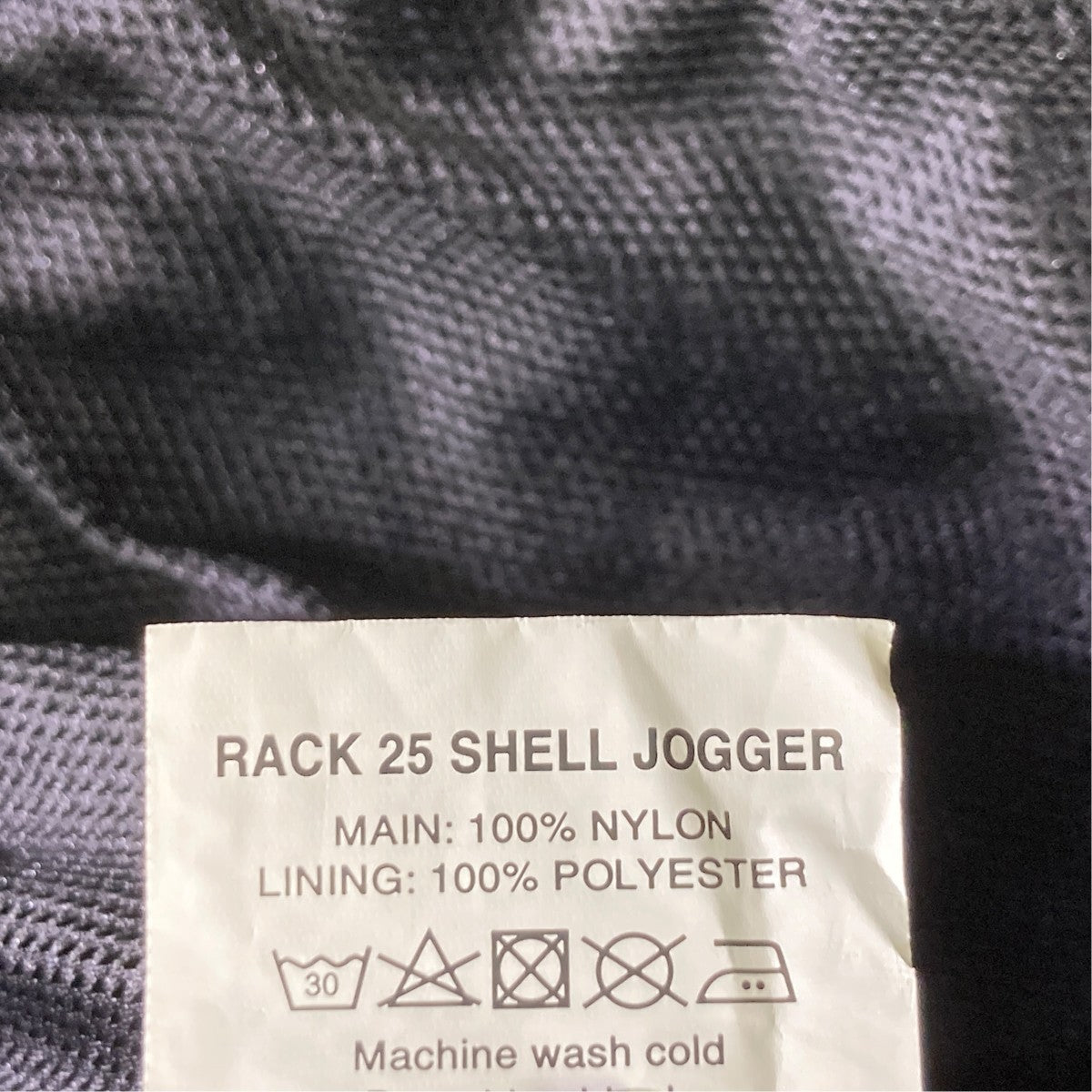 RACK 25 SHELL JOGGERパンツ
