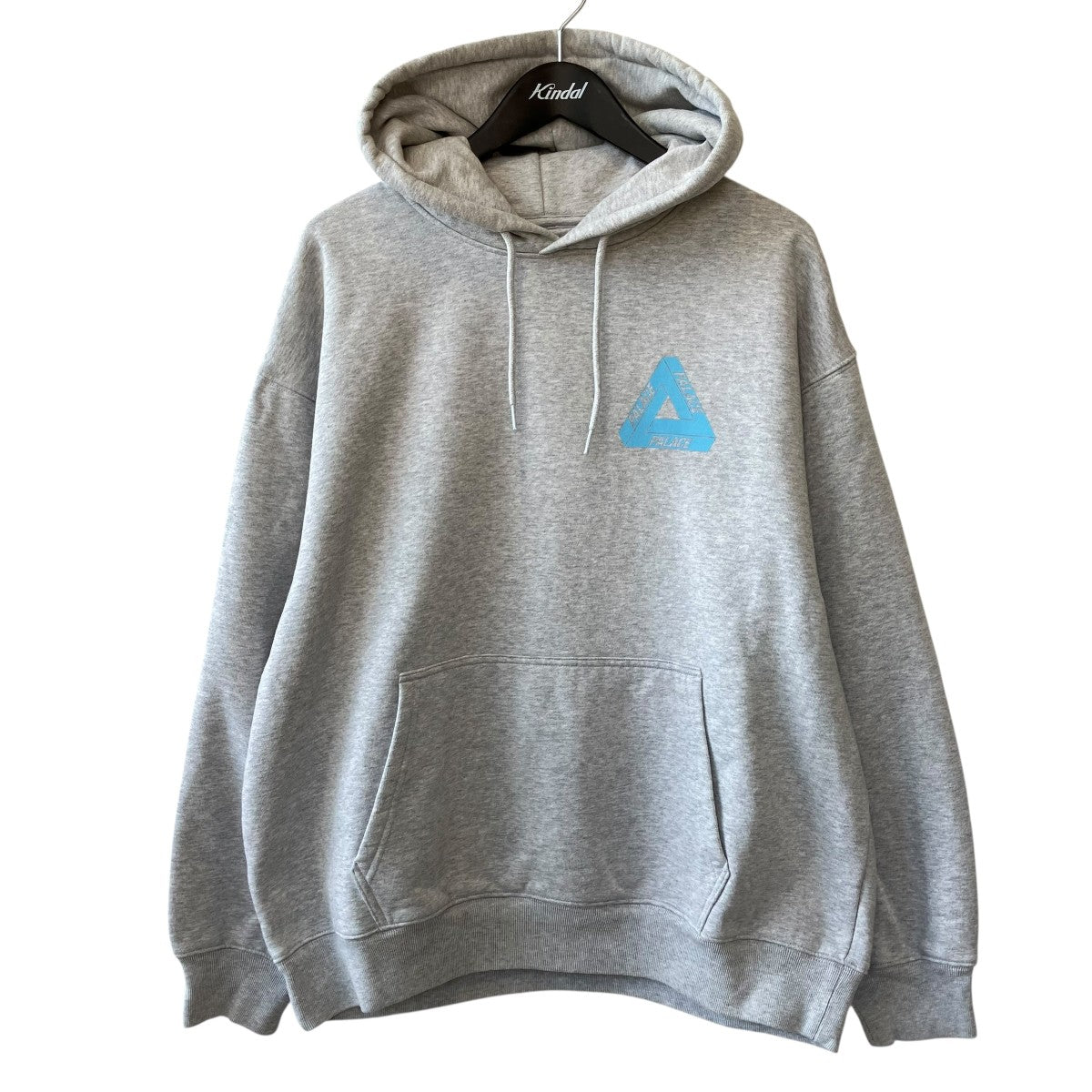 PALACE(パレス) SWIRL TRI-FERG HOODプルオーバーパーカー グレー