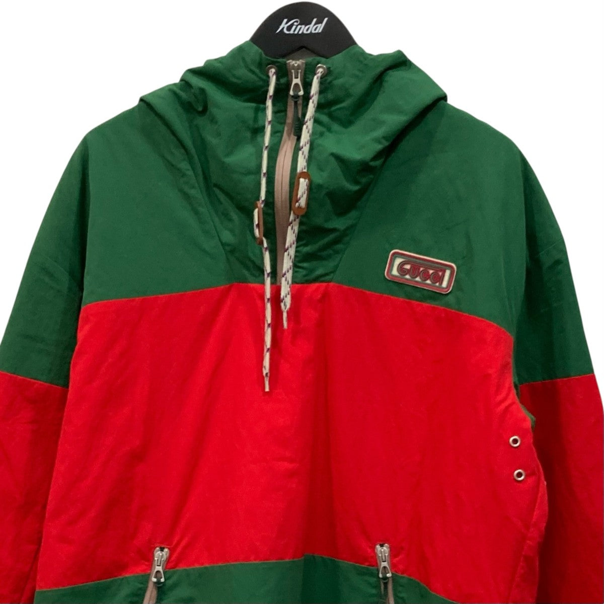 GUCCI(グッチ) アノラックパーカー708131 Z8A56 708131 Z8A56 グリーン