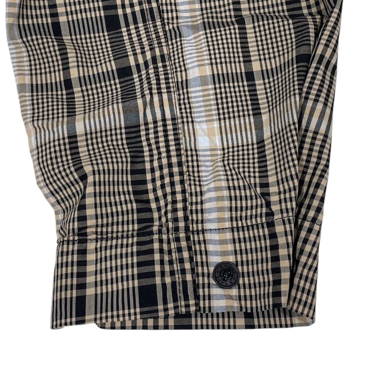 チェック柄フーデッドジャケット Sonor Shirt Jacket ソナーシャツジャケット