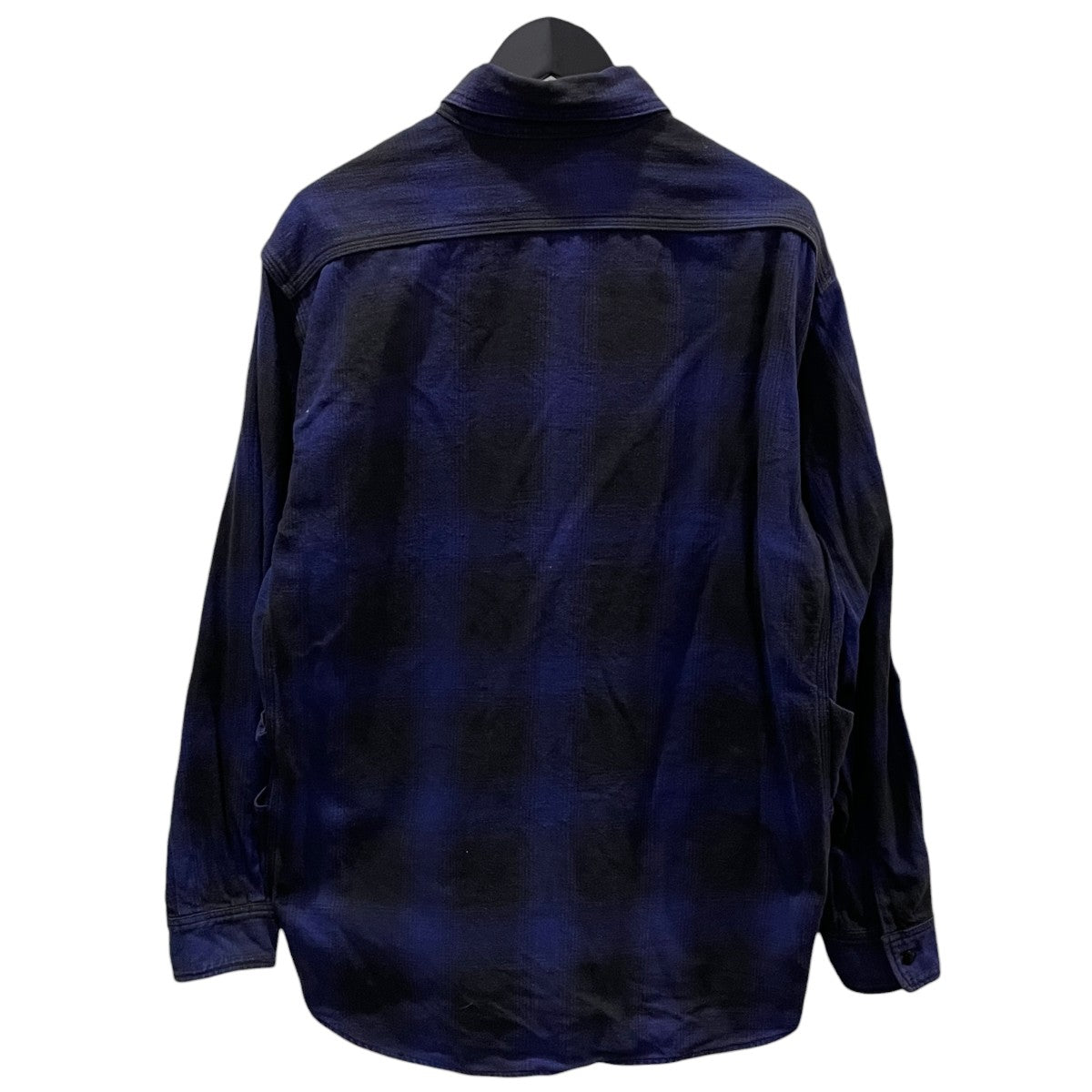 オンブレチェック柄シャツ GARDENER SHIRT(OMBRE CHECK) ガーデナーシャツ