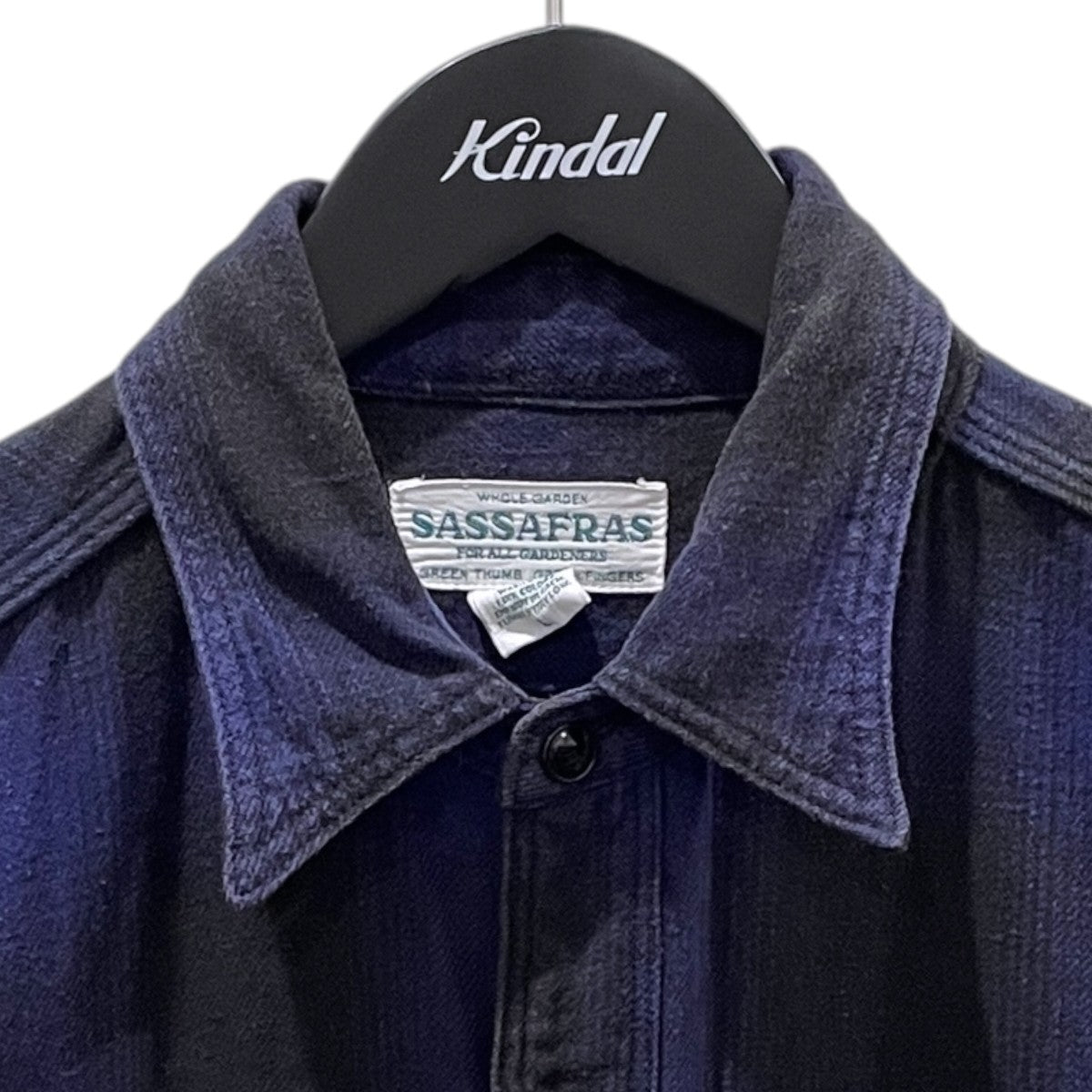 オンブレチェック柄シャツ GARDENER SHIRT(OMBRE CHECK) ガーデナーシャツ
