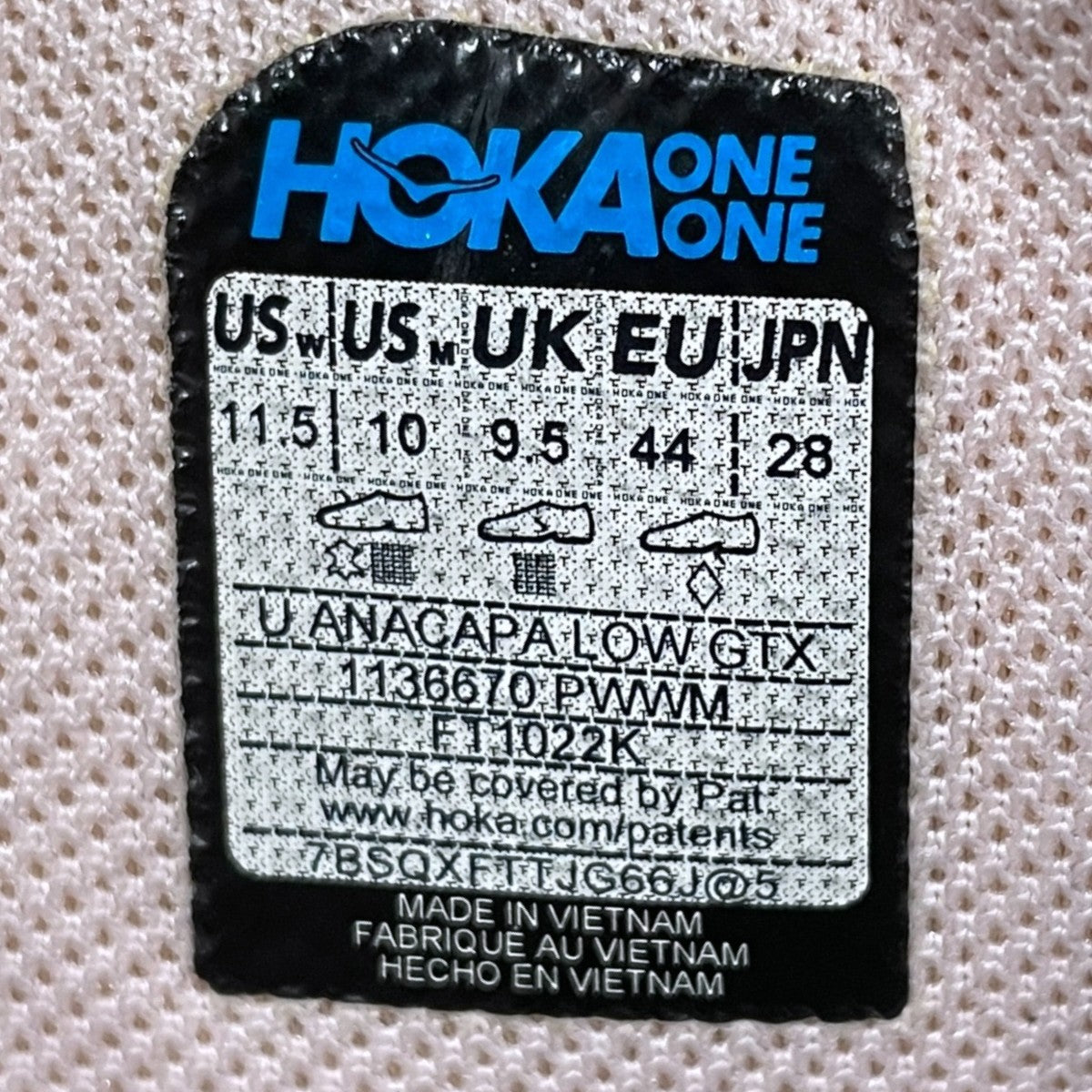 スニーカー U ANACAPA LOW GTX ユー アナカパ ロー ジーティーエックス 1136670