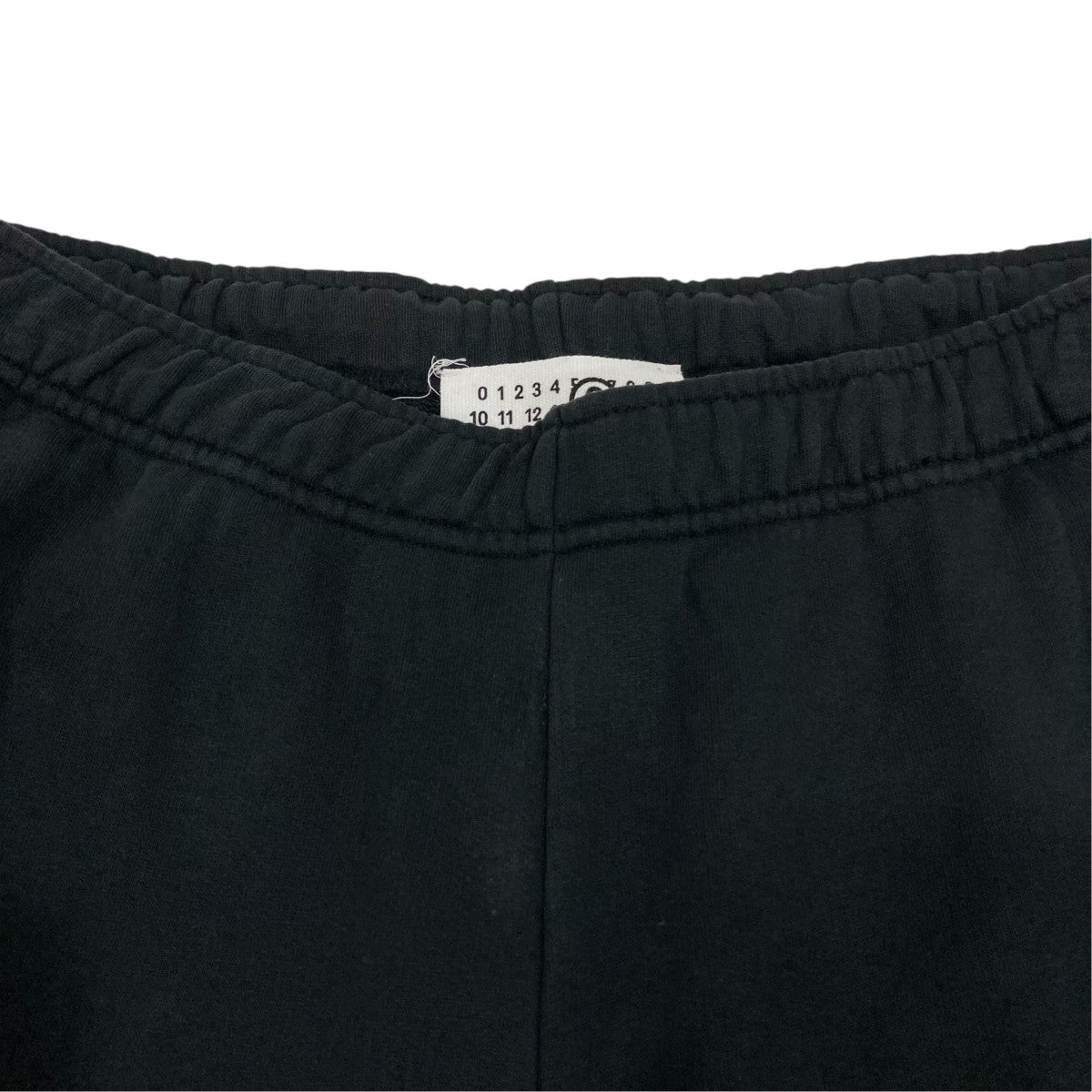 Wide leg cotton jersey pants with patch detailスウェットパンツSH0KA0013