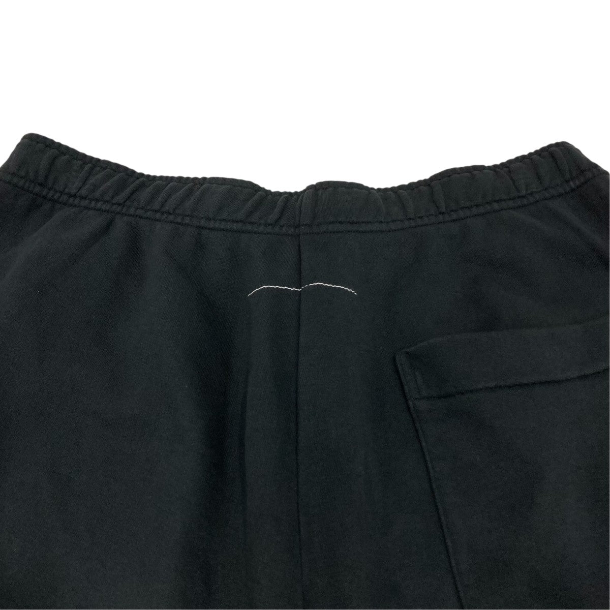 Wide leg cotton jersey pants with patch detailスウェットパンツSH0KA0013