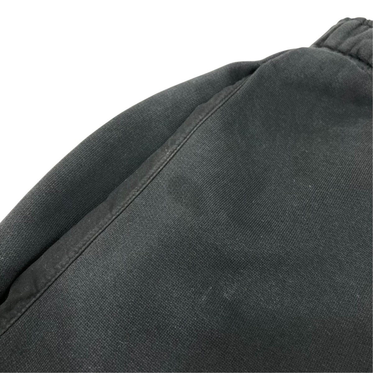 Wide leg cotton jersey pants with patch detailスウェットパンツSH0KA0013