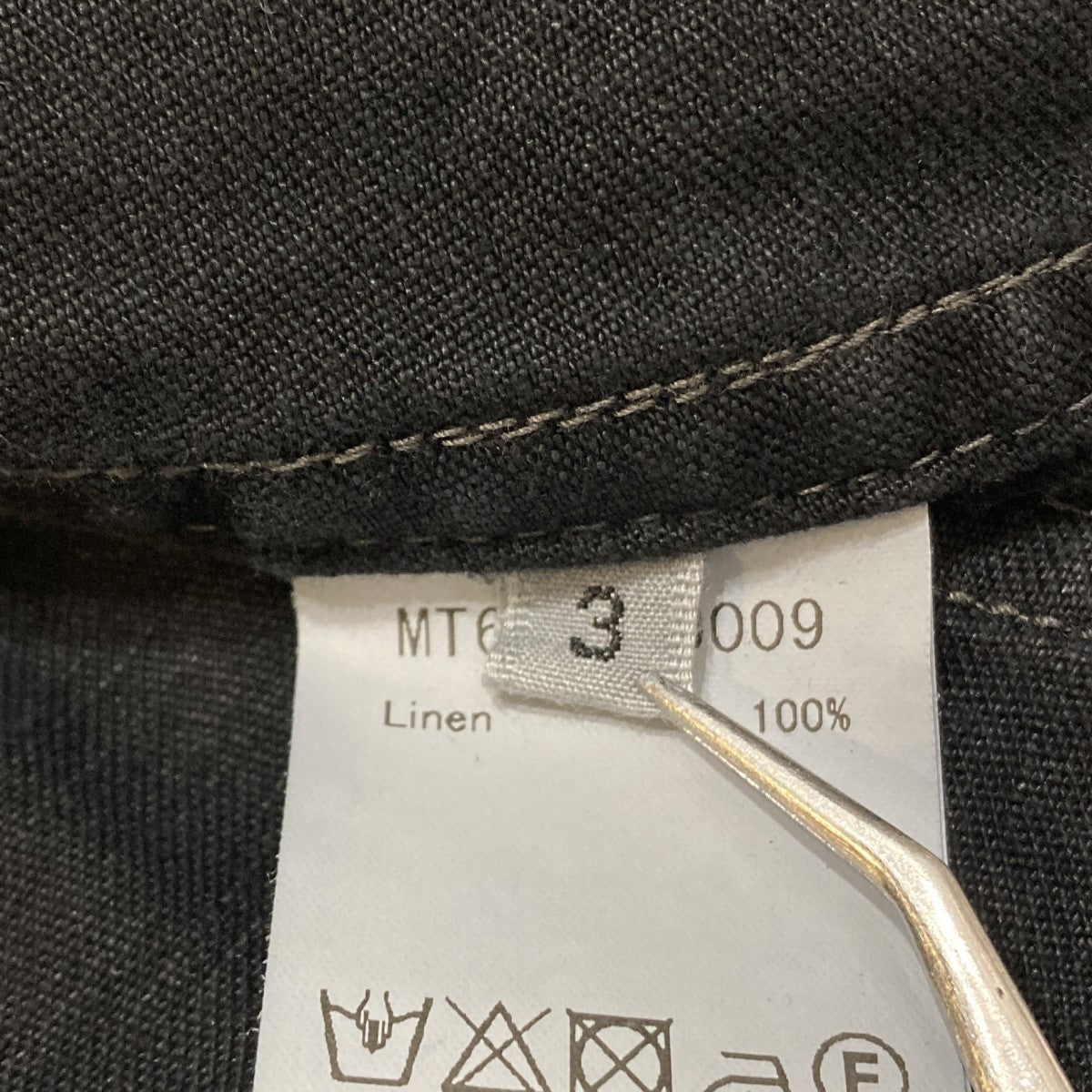 26AWWORK JACKET LINEN ドゥルンジャケットMT6103-0009
