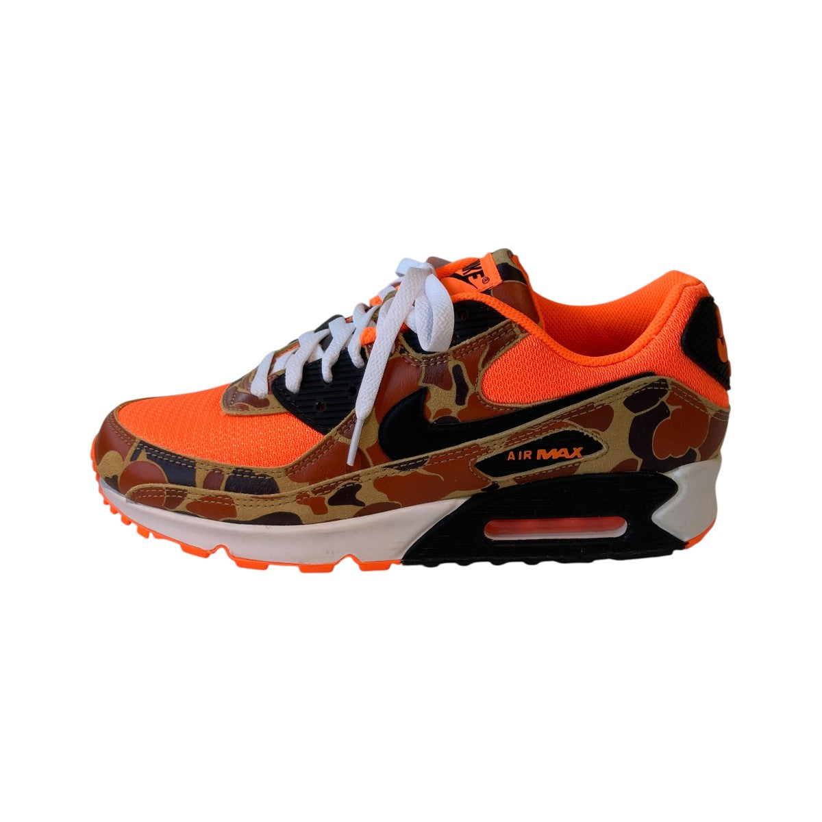 Air Max 90 Orange CamoローカットスニーカーCW4039-800