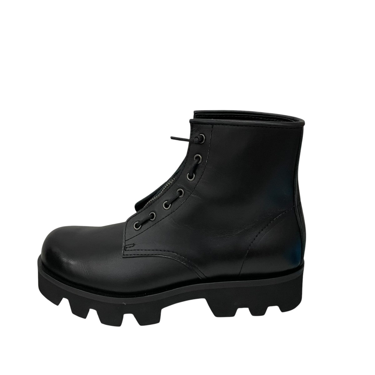 CENTER ZIP BOOTS with Chunky SoleブーツPU8054-1141-23A