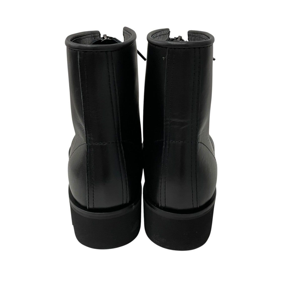 CENTER ZIP BOOTS with Chunky SoleブーツPU8054-1141-23A