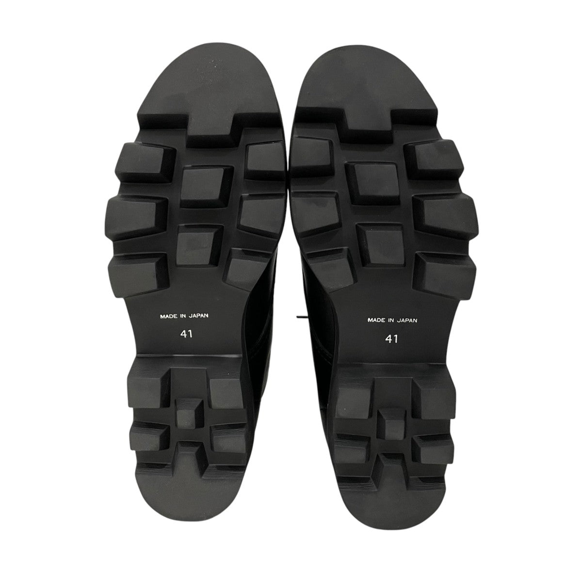 CENTER ZIP BOOTS with Chunky SoleブーツPU8054-1141-23A