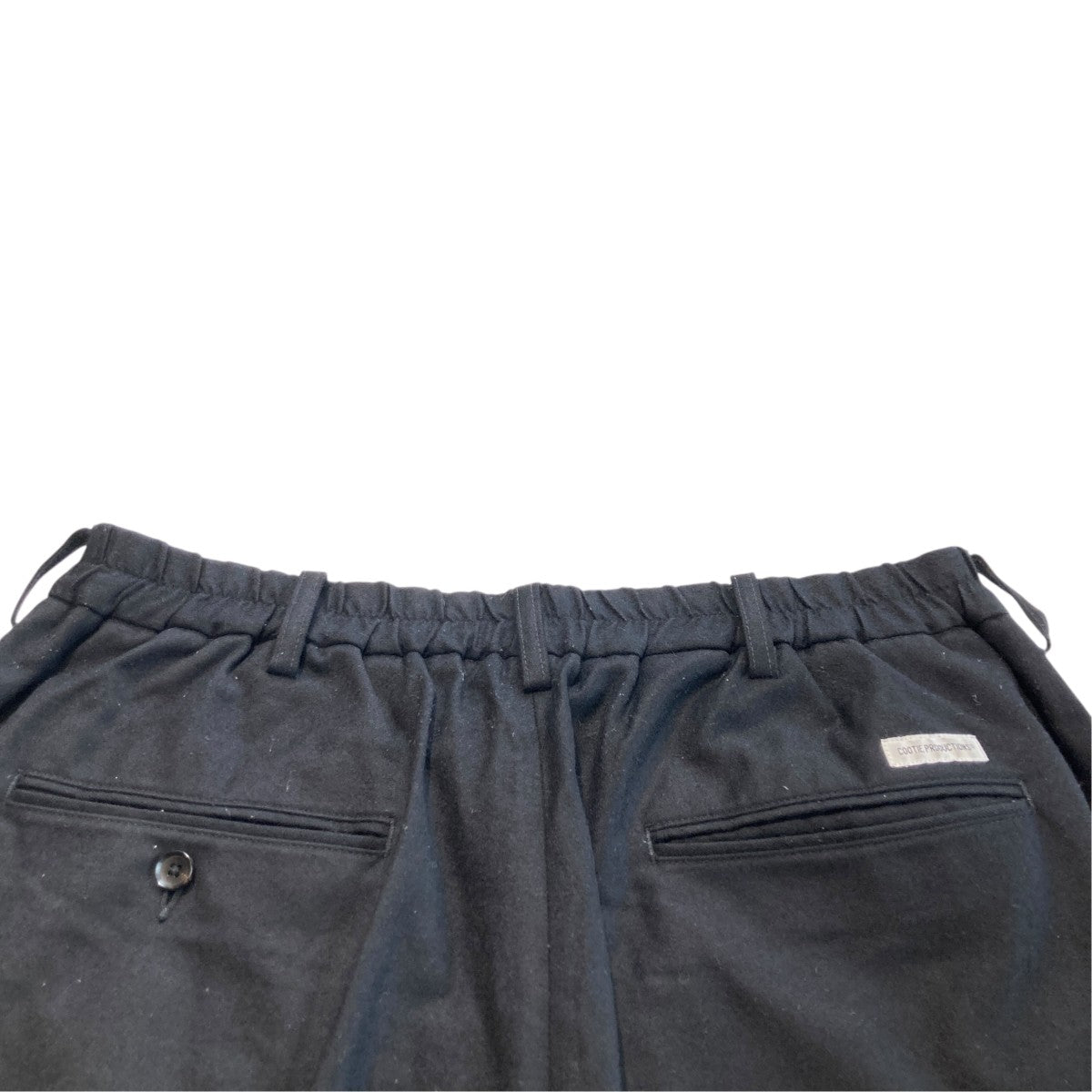 COOTIE PRODUCTIONS 2 Tuck Wide Easy Trousersスラックス 古着・中古-4枚目のアイテム画像