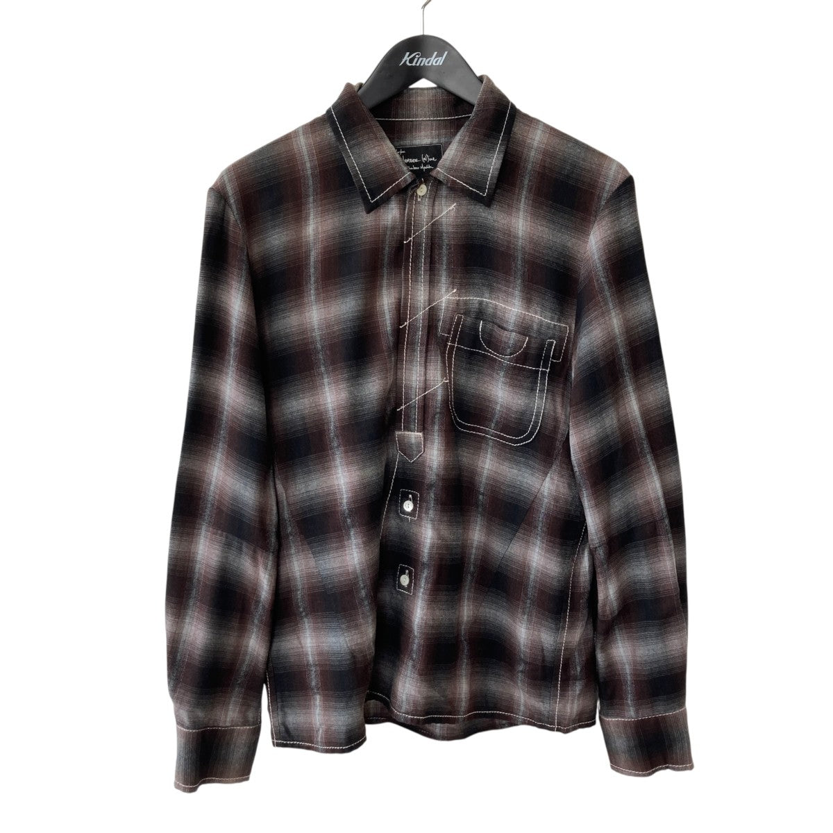 NUMBER (N)INE 長袖シャツF08-NS007 古着・中古-1枚目のアイテム画像