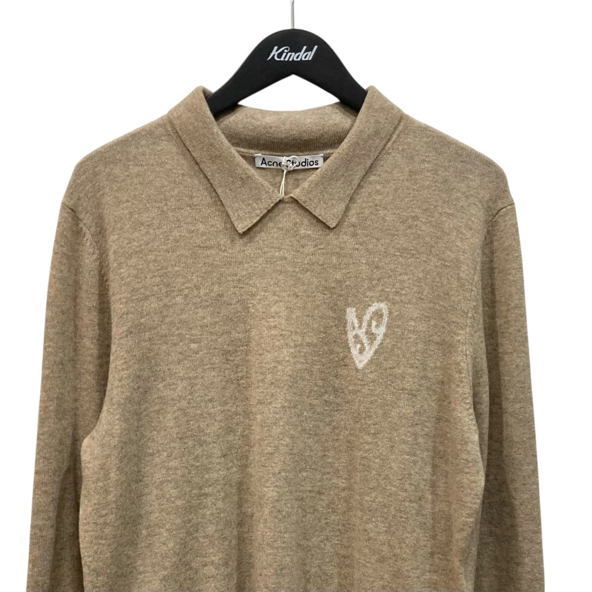 ACNE STUDIOS ニットポロシャツFN-MN-KNIT000572 古着・中古-2枚目のアイテム画像