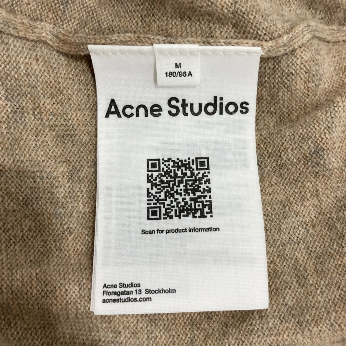 ACNE STUDIOS ニットポロシャツFN-MN-KNIT000572 古着・中古-6枚目のアイテム画像