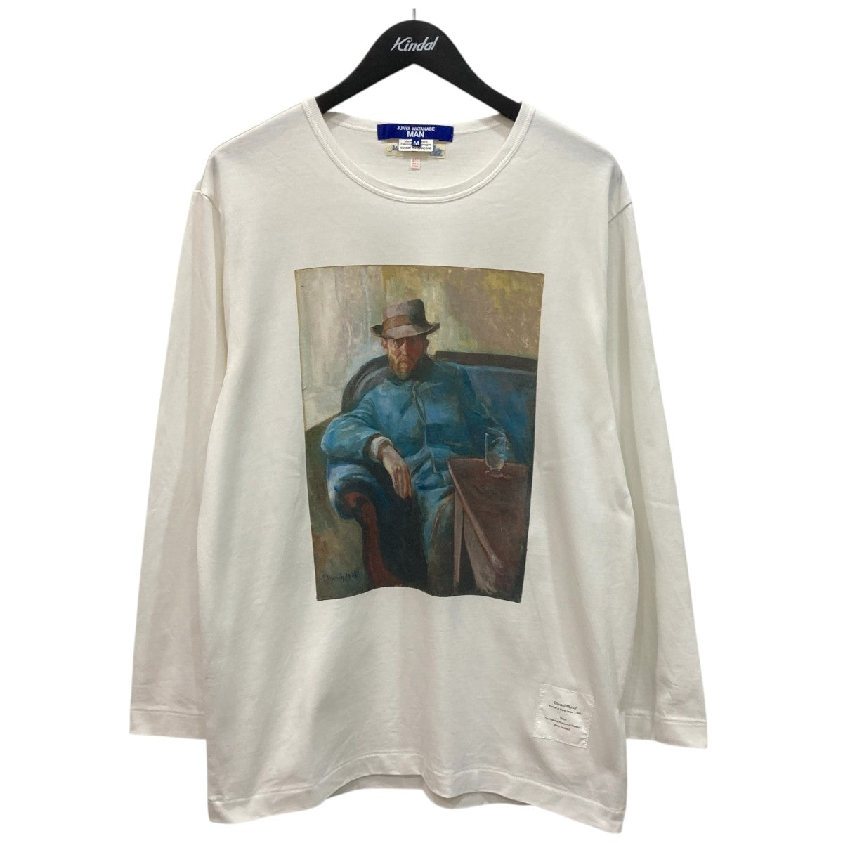 JUNYA WATANABE MAN 26SS綿天竺 製品プリント Merz b． SchwanenロングカットソーWQ-T001 古着・中古-1枚目のアイテム画像