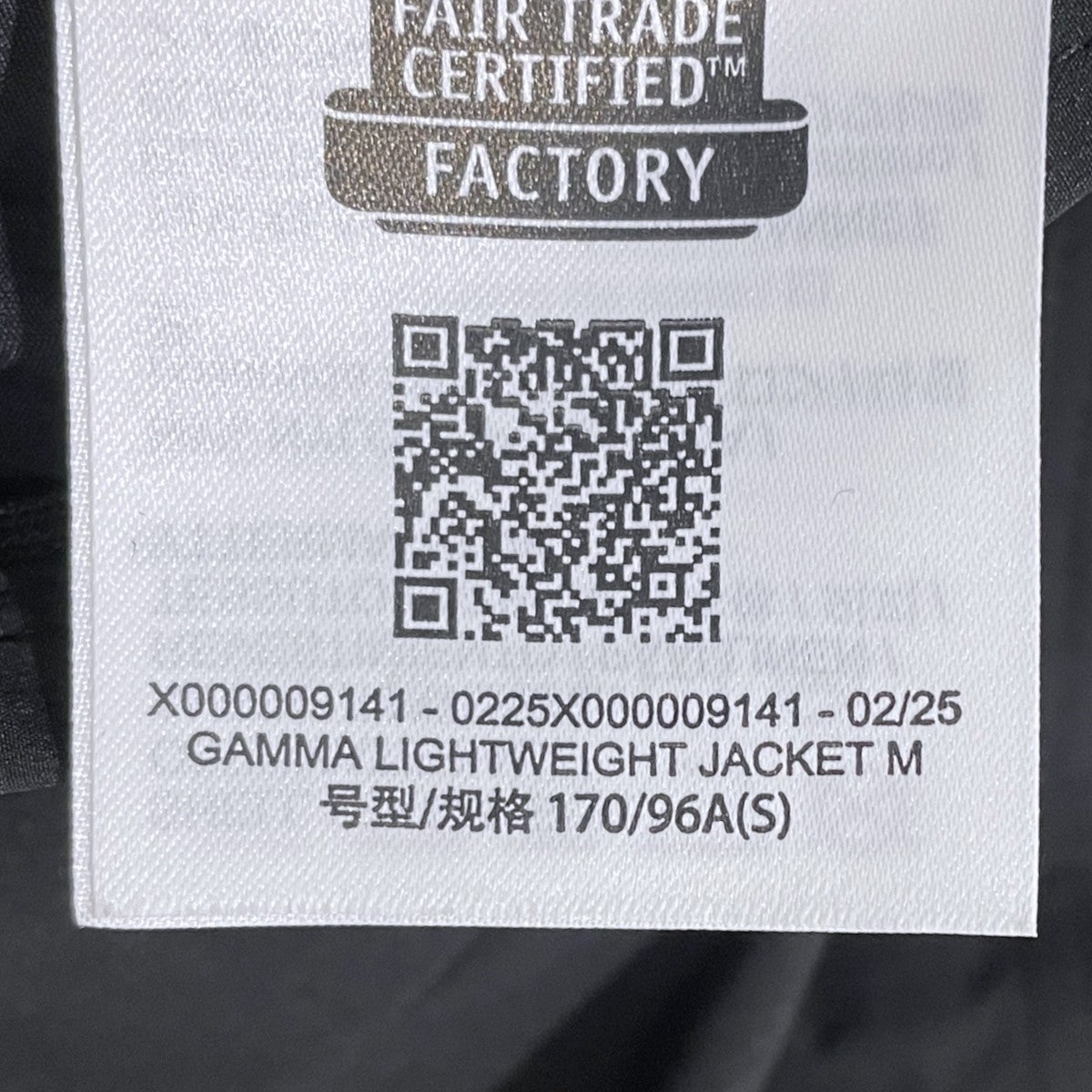 ARC’TERYX ジップアップジャケット GAMMA LIGHTWEIGHT JACKET ガンマライトウェイトジャケット X000009141 古着・中古-6枚目のアイテム画像