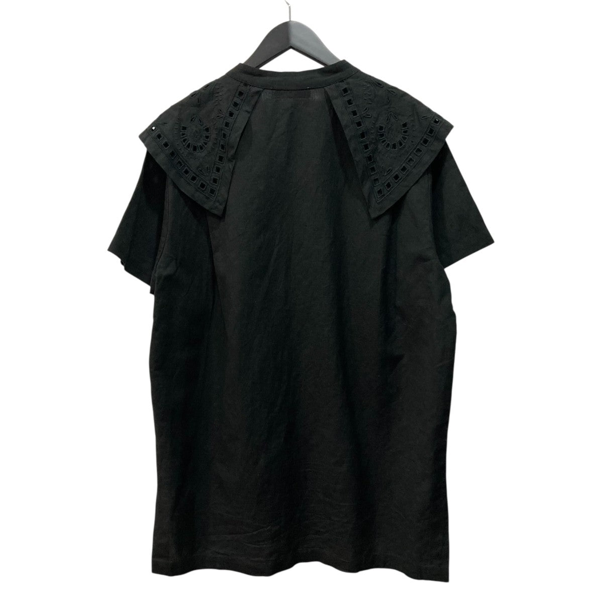 norment COTTON LINEN EMB YORK TUNIC半袖ブラウスS24P-681 古着・中古-3枚目のアイテム画像