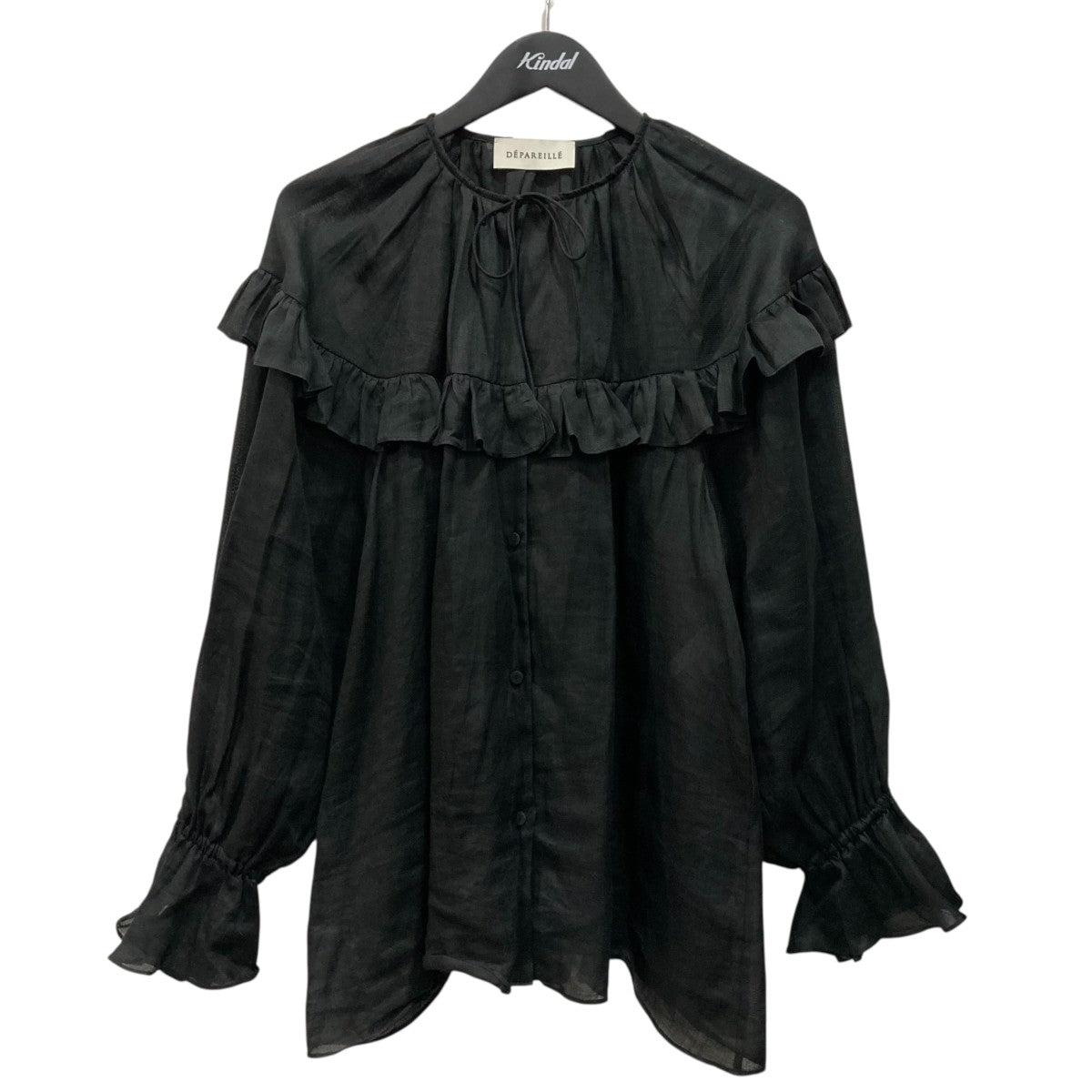 DEPAREILLE 長袖ブラウスB1152AFB311B 古着・中古-1枚目のアイテム画像
