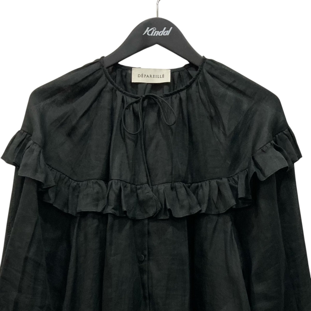 DEPAREILLE 長袖ブラウスB1152AFB311B 古着・中古-2枚目のアイテム画像