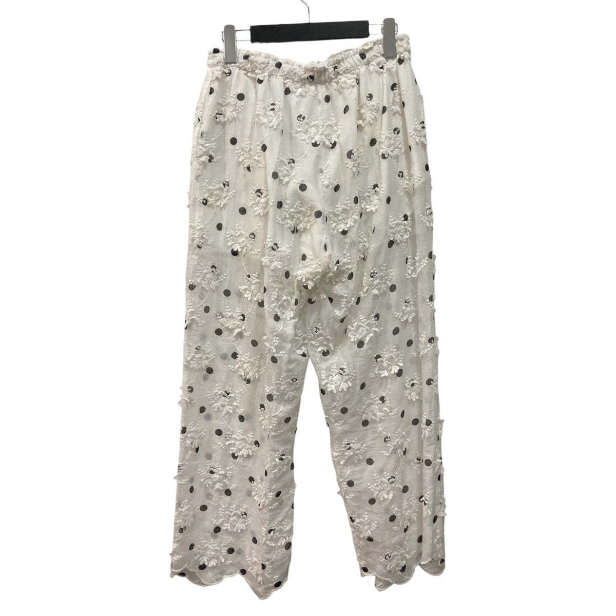 crinkle crinkle crinkle 3D embroidery dot pantsイージーパンツCC-2508 古着・中古-2枚目のアイテム画像