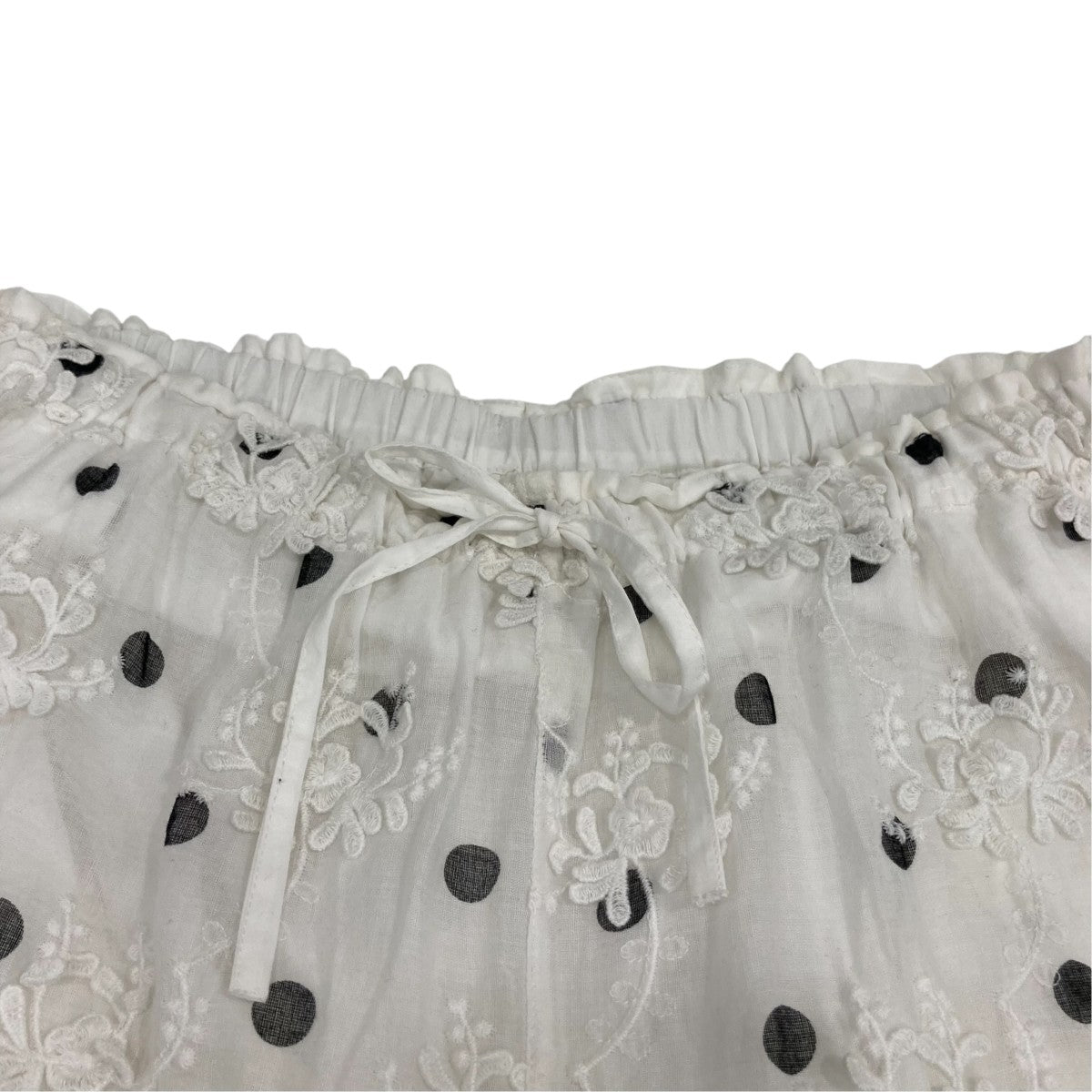 crinkle crinkle crinkle 3D embroidery dot pantsイージーパンツCC-2508 古着・中古-3枚目のアイテム画像